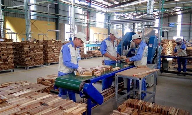 Tạm ngừng kinh doanh tạm nhập, tái xuất gỗ từ Lào, Campuchia