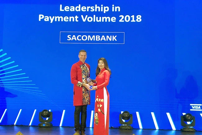 Sacombank nhận 5 giải thưởng trong hoạt động thẻ