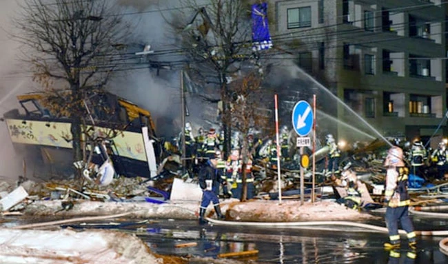 Hơn 40 người bị thương trong vụ nổ tại Sapporo, Nhật Bản