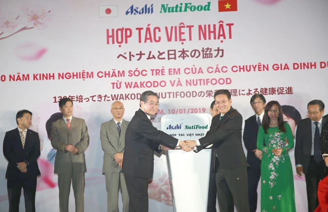 Nutifood đưa sản phẩm dinh dưỡng trẻ em số 1 Nhật Bản về Việt Nam