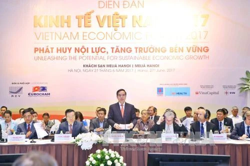 Ngày 16 và 17-1, tổ chức Diễn đàn Kinh tế Việt Nam năm 2019 tại Hà Nội