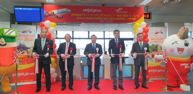 Vietjet mở đường bay thứ 3 kết nối Hà Nội và Tokyo