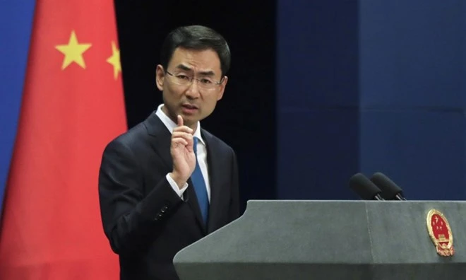 Người phát ngôn Bộ Ngoại giao Trung Quốc Cảnh Sảng. (Nguồn: Getty Images)