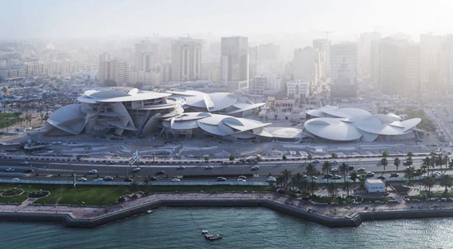 Bảo tàng Quốc gia Qatar - bông hồng sa mạc - chuẩn bị khai trương