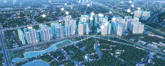 Vinhomes Smart City là Đại đô thị thông minh đẳng cấp quốc tế đầu tiên tại Việt Nam kiến tạo một hệ sinh thái thông minh toàn diện nhằm mang đến cuộc sống năng động, hiện đại và thời thượng - hình ảnh mang tính minh họa.