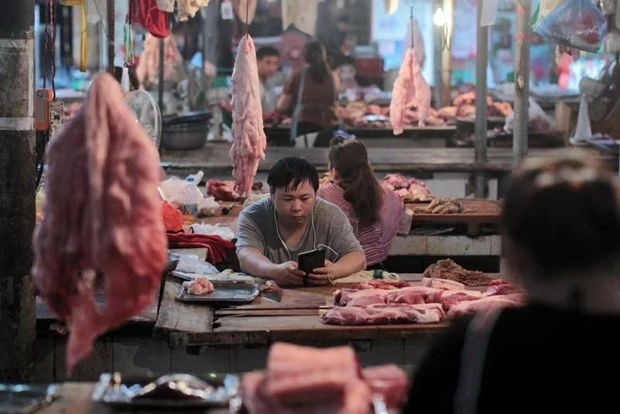 Trung Quốc ngừng nhập thịt lợn từ Mỹ do căng thẳng thương mại
