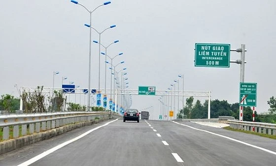 Cao tốc Cầu Giẽ- Ninh Bình được khai thác toàn tuyến từ 2012