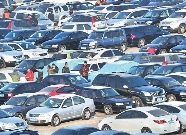 Thị trường ôtô tại Trung Quốc đang rất ảm đạm trong năm qua. (Nguồn: China Daily Asia)