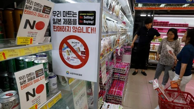 Người tiêu dùng Hàn Quốc "quay lưng" với hàng Nhật Bản