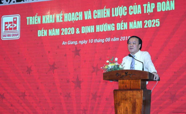 Ông Lê Thanh Thuấn, Tổng Giám đốc Tập đoàn Sao Mai “khẳng định” chiến lược phát triển kinh doanh năm 2019 và những năm tiếp theo là bước đi hoàn toàn chính xác. 