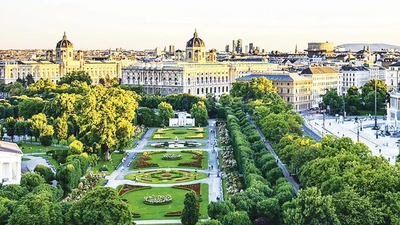 Thủ đô Vienna của Áo