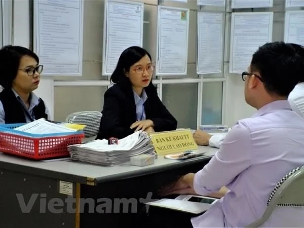 Phỏng vấn tuyển dụng lao động. (Nguồn: Vietnam+)