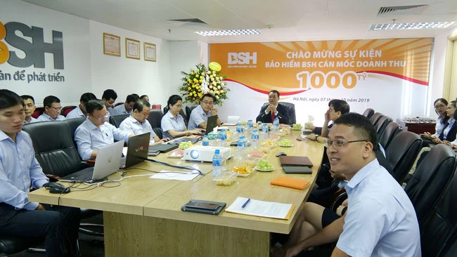 TCTCP Bảo hiểm Sài Gòn - Hà Nội (BSH) tổ chức chương trình kỷ niệm cột mốc kinh doanh 1.000 tỷ đồng trên toàn hệ thống