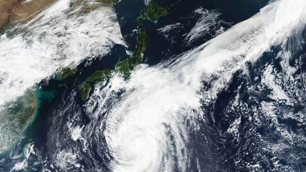  Cơ quan khí tượng Nhật Bản dự báo sức gió có thể đạt tới mức 216 km/giờ. (Nguồn: stuff.co.nz)