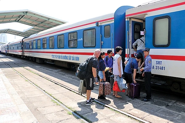 Công ty đường sắt Sài Gòn giảm 50% giá vé tàu