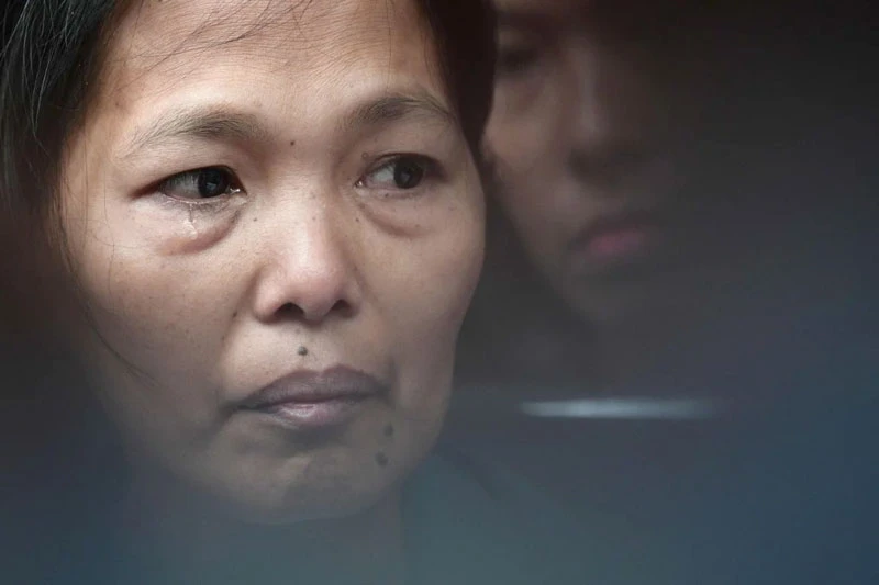 Baby Jane Allas, lao động nhập cư người Phillipines, tại Toà án Lao động Hồng Kông. Hình ảnh: AFP