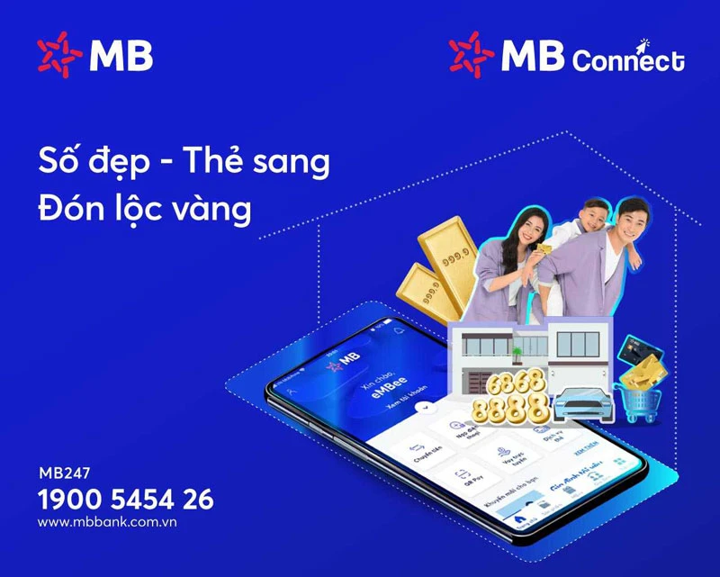 MB ra mắt chương trình MB Connect “Số đẹp – Thẻ sang – Đón lộc vàng”