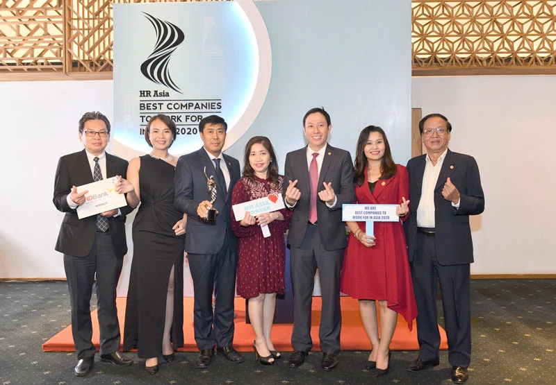 HDBank 3 năm liên tiếp là “nơi làm việc tốt nhất châu Á”