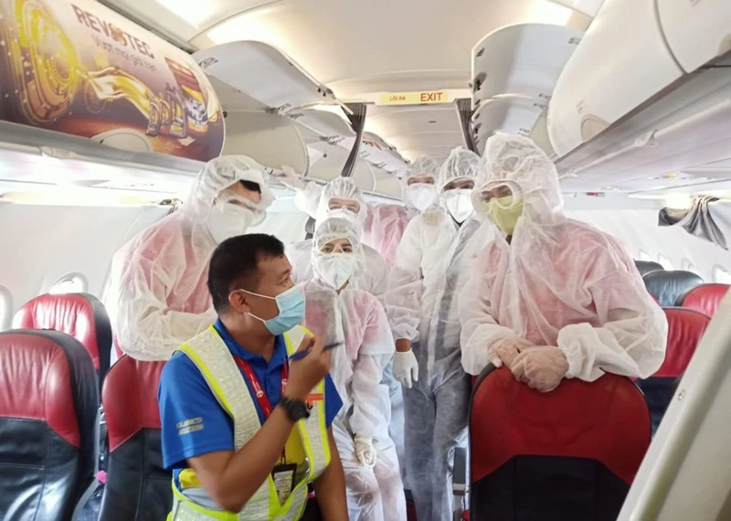 Vietjet bay 4 chuyến hỗ trợ hành khách tại Đà Nẵng về Hà Nội, TPHCM