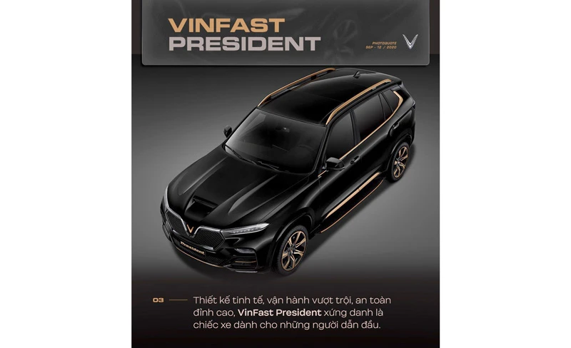 Nâng tầm đẳng cấp với VinFast President 