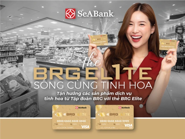 SeABank và Tập đoàn BRG ra mắt thẻ BRG Elite đặc quyền ưu đãi 25% 