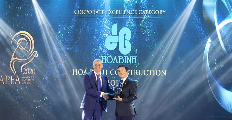 HBC nhận giải doanh nghiệp xuất sắc châu Á