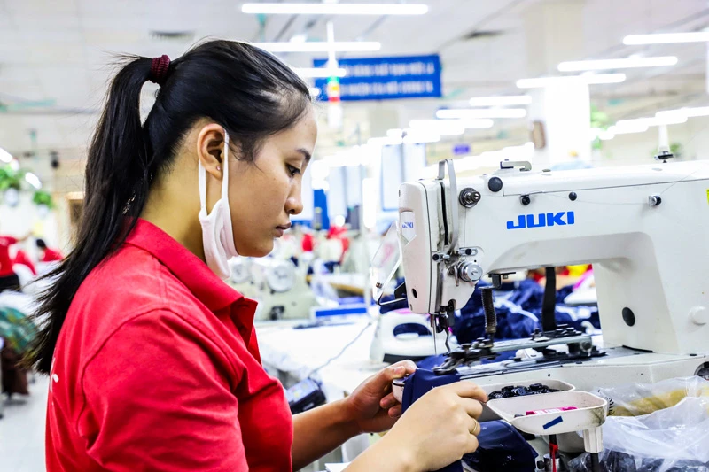 RCEP has advantages for the textile industry, but not sure for Vietnamese enterprises. Photo: Viet Chung