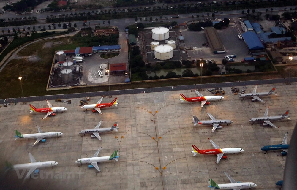 Sân bay thứ hai cho Vùng Thủ đô chưa được xác định cụ thể mà chỉ được nghiên cứu vị trí khi có nhu cầu, dự kiến sau năm 2040. (Ảnh: Huy Hùng/Vietnam+)