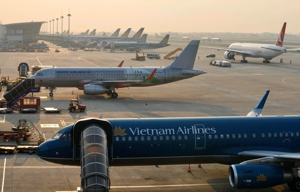 Định hướng đến năm 2050, cả nước có 29 sân bay bao gồm 14 sân bay quốc tế, 15 sân bay nội địa. (Ảnh: CTV/Vietnam+)