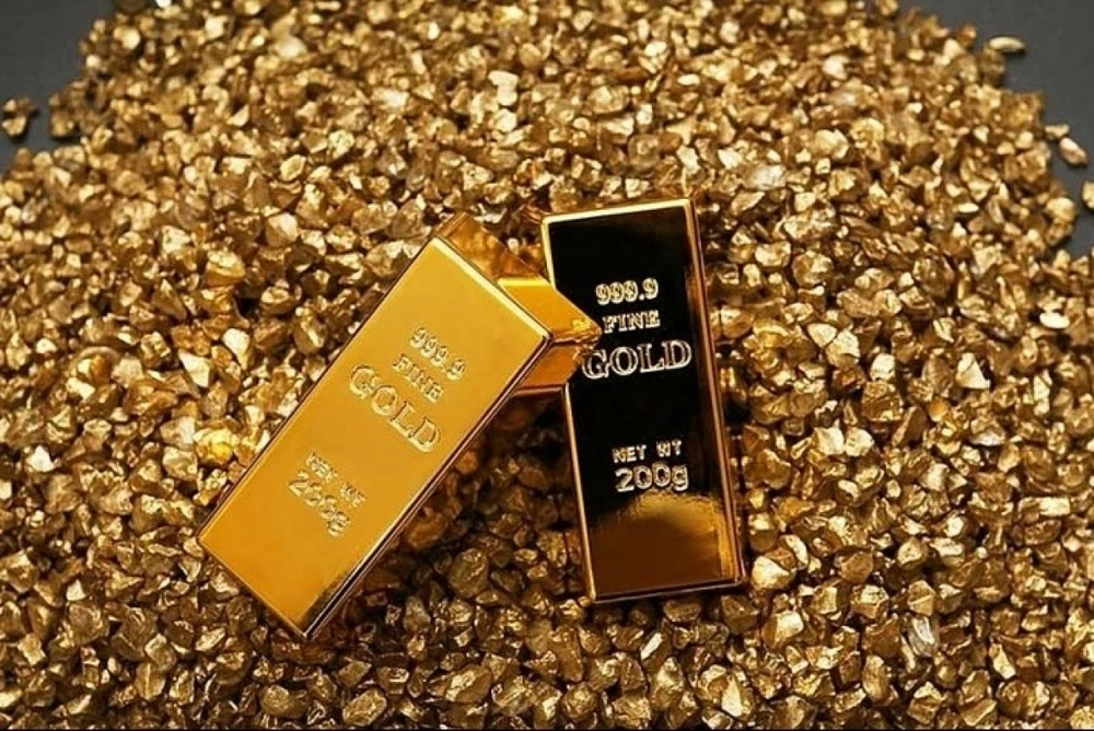 Giá vàng trong nước tăng, cao hơn giá thế giới gần 9 triệu đồng/lượng. (Ảnh minh họa: KT)