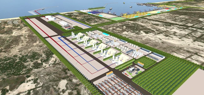 Ông Phạm Ngọc Minh, Trưởng ban Quản lý Khu kinh tế tỉnh Quảng Trị trao Quyết định chủ trương đầu tư đồng thời chấp thuận nhà đầu tư dự án Trung tâm điện khí LNG Hải Lăng, tỉnh Quảng Trị - Giai đoạn I (1.500 MW) cho Tổ hợp các nhà đầu tư.