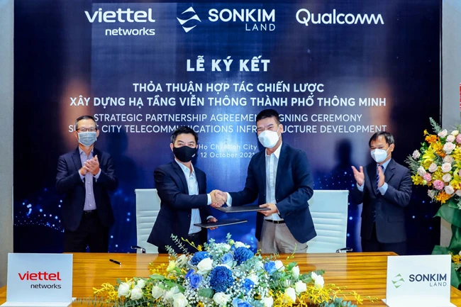 Sonkim Land và Viettel Networks trở thành đối tác chiến lược