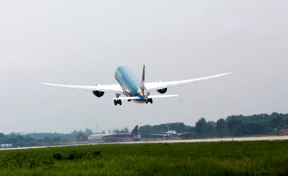 Hiện nay Vietnam Airlines vẫn khai thác các chuyến bay quốc tế không thường lệ theo cách thức cấp phép từng chuyến bay của nhà chức trách hàng không - Ảnh: TUẤN PHÙNG