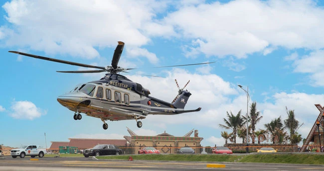 Nâng tầm trải nghiệm với dịch vụ bay trực thăng tại NovaWorld Ho Tram