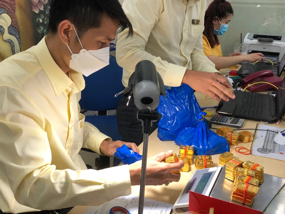 Nhu cầu tiêu thụ vàng Việt Nam tăng lên 19,6 tấn