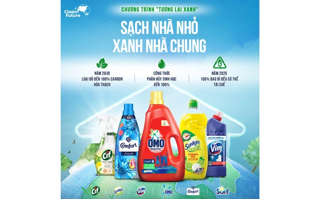Unilever Việt Nam phát động chiến dịch “Tương lai xanh” hành động vì khí hậu