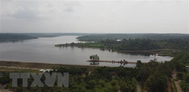 Một hồ nước trong Khu bảo tồn thiên nhiên văn hóa Đồng Nai, là vùng lõi của Khu dự trữ sinh quyển thế giới Đồng Nai đã được UNESCO công nhận năm 2011. (Ảnh: Sỹ Tuyên/TTXVN)