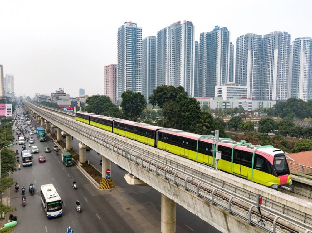 Hà Nội đề nghị thêm 5 năm hoàn thiện Metro Nhổn - ga Hà Nội.