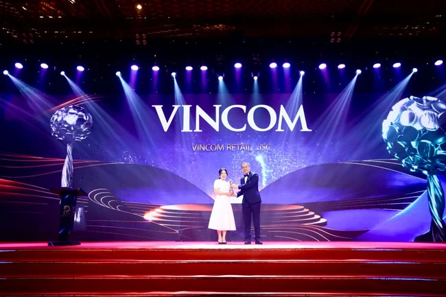 Vincom Retail nhận giải thưởng thương hiệu truyền cảm hứng Châu á – Thái Bình Dương 