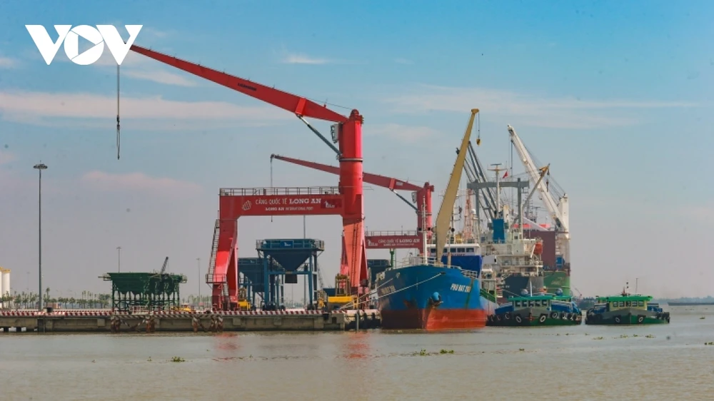 Việc xây dựng đội tàu là mang tính chiến lược lâu dài, trong phát triển ngành logistics. (Ảnh: Nguyễn Quang) 