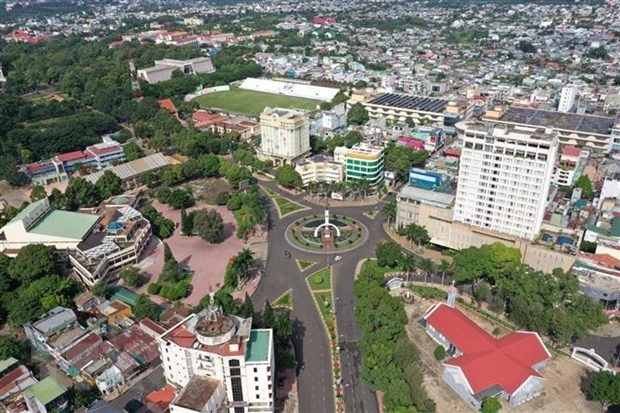 Thành phố Buôn Ma Thuột, Đắk Lắk. (Ảnh: TTXVN phát)
