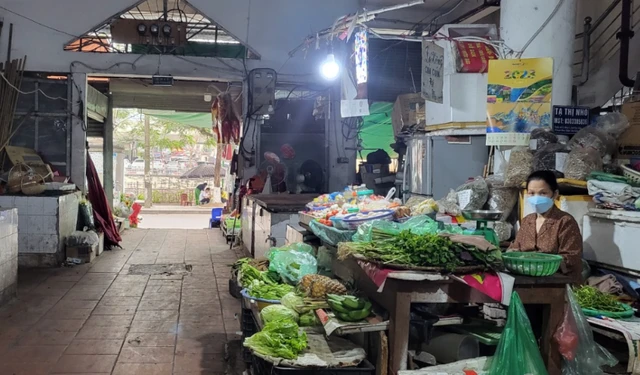 Hiện nay Hà Nội có hơn 540 chợ truyền thống, bao gồm các hạng từ 1 - 3. (Ảnh: VOV)