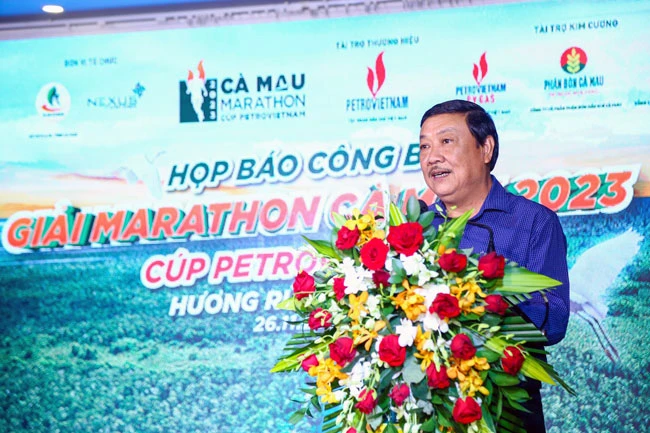 Ông Trần Hiếu Hùng, GĐ Sở VHTT&DL Cà Mau khẳng định sự hiếu khách và chu đáo của người Cà Mau sẽ đem lại cho các runner những trải nghiệm tốt đẹp nhất.