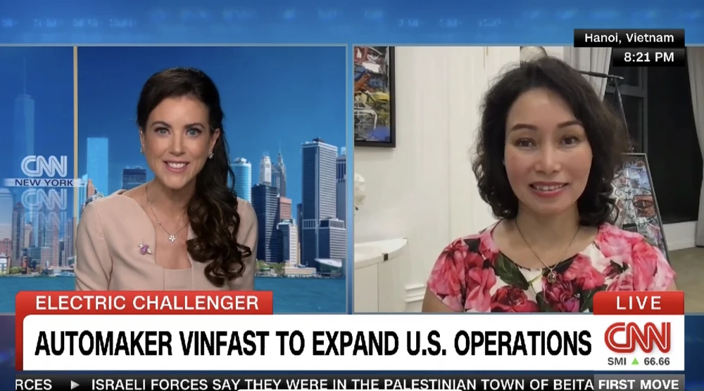 CEO VinFast chia sẻ kế hoạch hậu niêm yết trên CNN