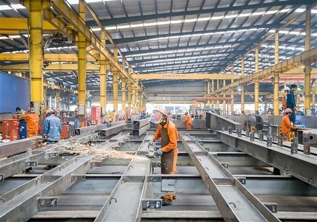 Trong 8 tháng năm 2023, Chỉ số sản xuất toàn ngành công nghiệp của Thành phố Hồ Chí Minh tăng 2,8% so với cùng kỳ. (Nguồn: TTXVN)
