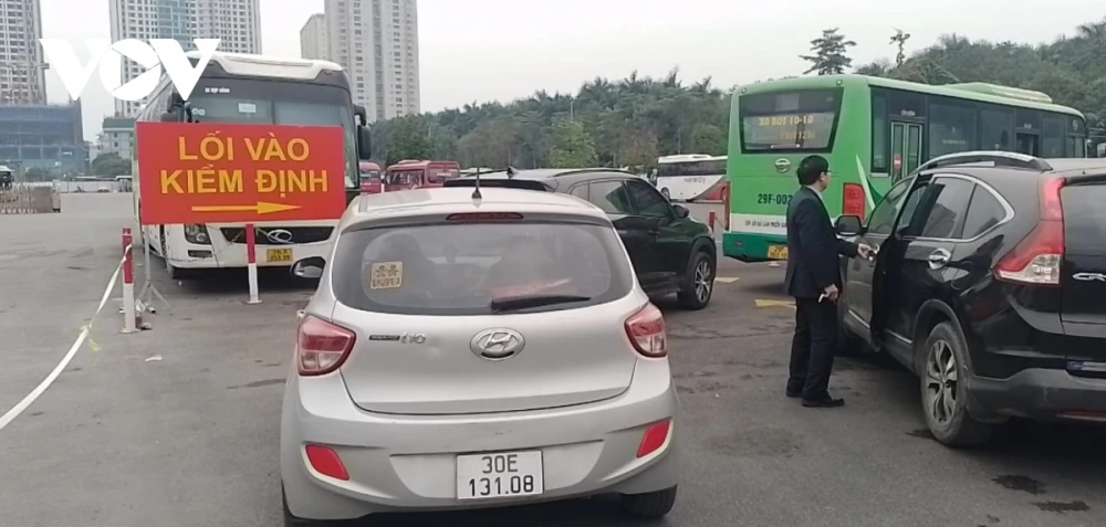 Hà Nội là một trong 6 địa phương có nguy cơ ùn tắc đăng kiểm trong tháng 12/2023.