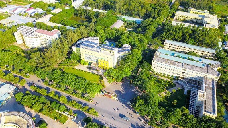 Đại học Trà Vinh top 200 trường xanh, phát triển bền vững.