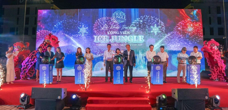 Khai trương Ice Jungle - show trình diễn nghệ thuật ánh sáng hiện đại nhất Việt Nam