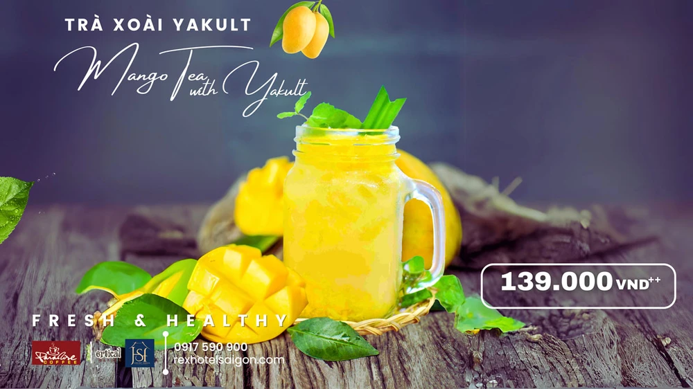 Trà Xoài Yakult: thức uống miền nhiệt đới