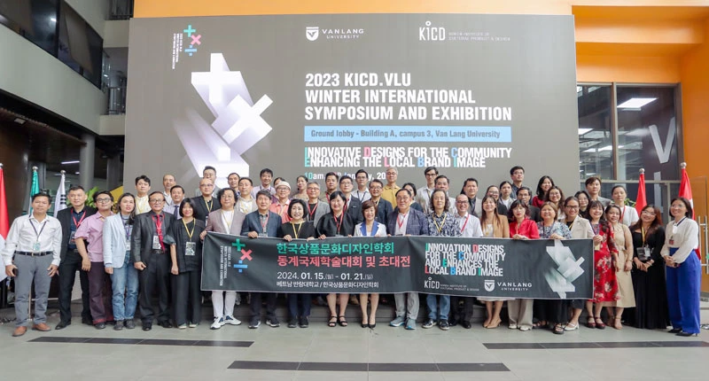 Trường ĐH Văn Lang tổ chức Triển lãm quốc tế thiết kế sáng tạo cho cộng đồng